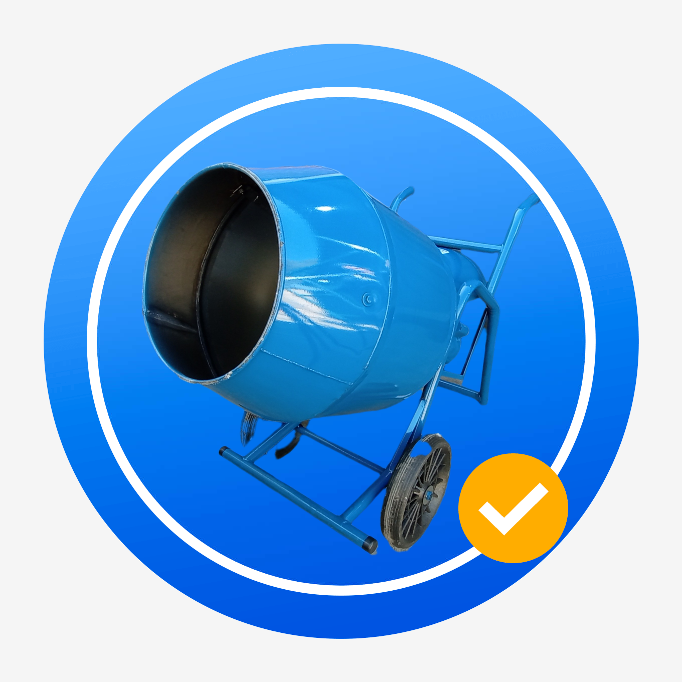 Hormigonera AZUL 1 HP - Imagen 2