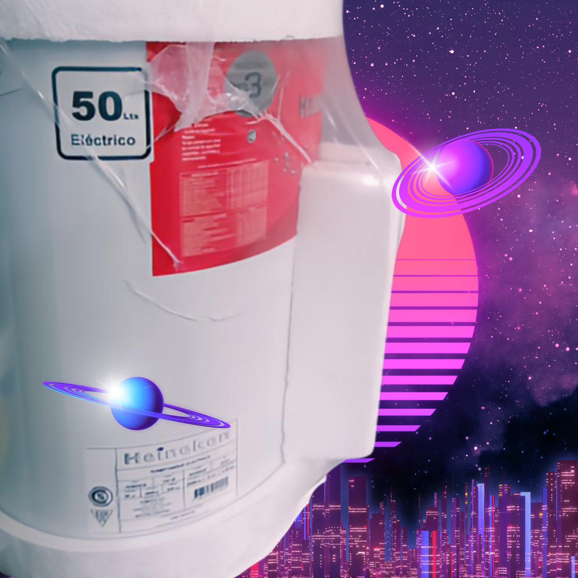 Termotanque de 50 litros ELÉCTRICO