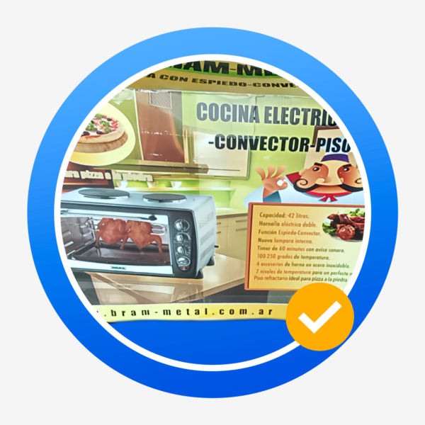 Cocina 42L con HORNO ELÉCTRICO - Imagen 4