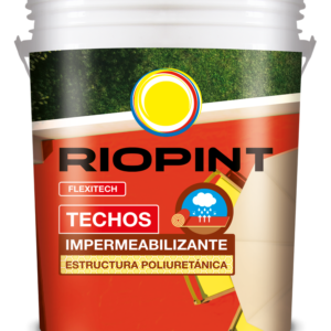 LATINEX TECHO FIBRADO TEJA, 20lts. RIOPINT.