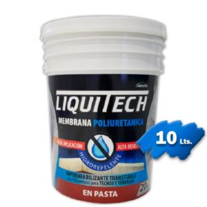 Membrana Poliuretánica en Pasta, 10 litros
